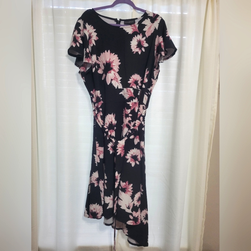 Lane Bryant Lena Dress, floral pattern, size 18